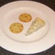 Salt and pepper crackers and Stilton