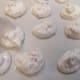 7. Drop spoonfuls of batter on baking sheet covered with parchment, silicone sheets, or foil. Bake in a 300 degree oven for 20 minutes or until they easily lift off without crumbling.