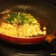Temper the oil with ginger, garlic and green chili.