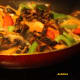 Add the fried mushrooms