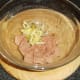 Fried cabbage added to mashed corned beef