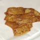 Draining fried potato skins
