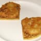 Corned beef and cabbage fritters on tattie scones