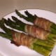 Large asparagus spears