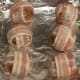 Wrap in cross pattern with bacon