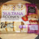 Pack of sultana scones