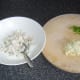 Conger eel, green chilli and onion