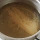 Poached herring is left to cool