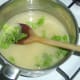 Parsley is added to liquor