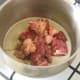 Browning shin of beef