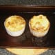 Puff pastry steak pies removed from oven