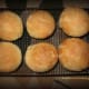 Step 5. Let them cool! These golden brown hamburger buns will cool in about 15 minutes.