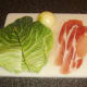 Sweetheart cabbage, onion and bacon