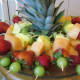 A fancy platter makes an attractive centerpiece for your table.