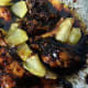 12. Continue to stir before adding the potato pieces that were fried earlier. Let it simmer for another 2 minutes.