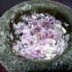 5. The coarsely pounded ingredients are now ready for frying.