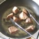 Browned ostrich pieces
