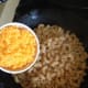Measure out 1/2 of the cheese.