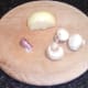 Onion, mushrooms and garlic