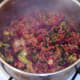 Beef and broccoli chilli is ready to serve
