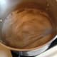 Bring the broth to a boil. Wisk the broth as you SLOWLY pour the cornmeal into the broth in a steady stream. You do not want to add all of the cornmeal at once because if you do, you will end up with lumpy polenta.