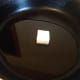 On medium heat, put the butter and olive oil into the pan.
