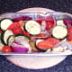 Mixed Mediterranean vegetables for roasting