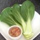 Chinese 5 spice and pineapple potted crayfish tails with pak choi (Chinese cabbage)