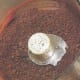 Pulverize the chocolate in the bowl of a food processor