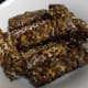 Here's some pan-fried red bean tempeh.