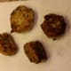 The dots after being pan-fried.