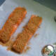 Apply the rub to the fish and pat with your fingers to make sure it sticks