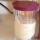 Let the batter rest for a few minutes so the baking powder can work its magic. Get your skillet ready! If you are using a pancake dispenser, after the batter has rested, you can pour it into your dispenser and get ready to cook some pancakes!
