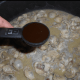 Add Worchestershire sauce by the spoonful, or about 5 shakes of the bottle.