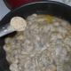 Seasoned salt (like Old Bay) and black pepper