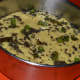 Khaman dhokla with the tempering.