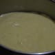 The batter in the container before steaming.