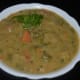 The mixed vegetable curry (saagu) is ready to serve!
