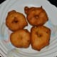 Split black lentil (urad dal) vadas