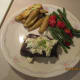 Sirloin Steak with Blue Cheese Compound Butter