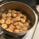 At this point the sauce is complete. It has the butter, bananas, and rum. It is ready for serving!