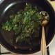 making the curry in progress
