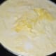 Curdled milk cream
