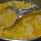 Continue cooking and stirring the ghee
