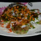 The potato tikki chaat is ready to serve!