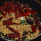 Fried spices for making Bisi Bele Bath powder