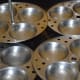 Greased idli moulds
