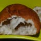 Inside of a Mangalore bun
