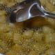 Step-seven: Fry the diamond shapes in oil.
