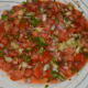 Step three: Combine the veggies with the seasonings. Add lemon juice and salt. Mix it.